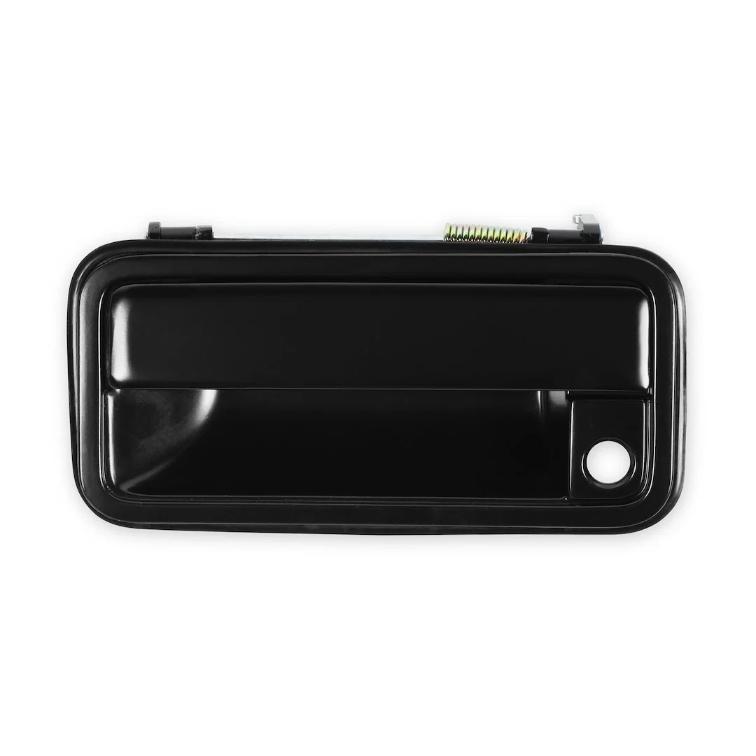 04-368 – HOLLEY Exterior Door Handle, OEM Replacement EDP Coated Black Steel Single